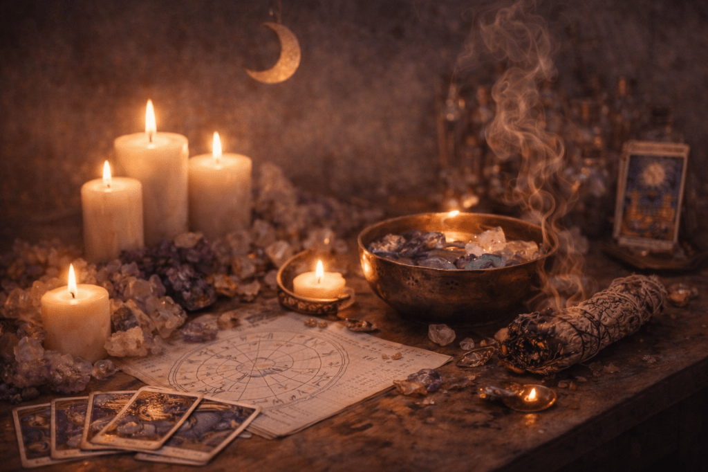 astrología, tarot, péndulo, energía