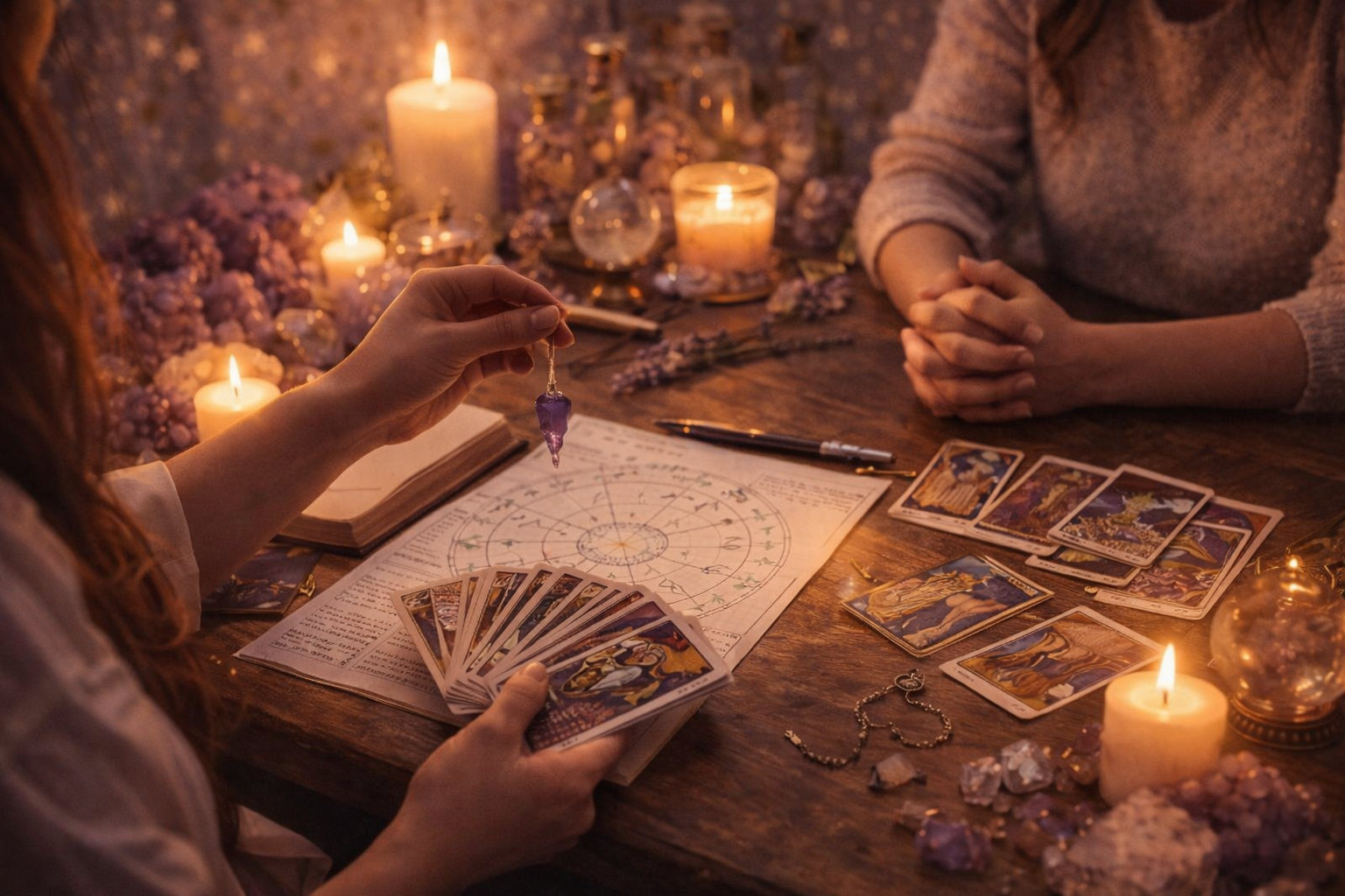 astrología, tarot, péndulo, energía